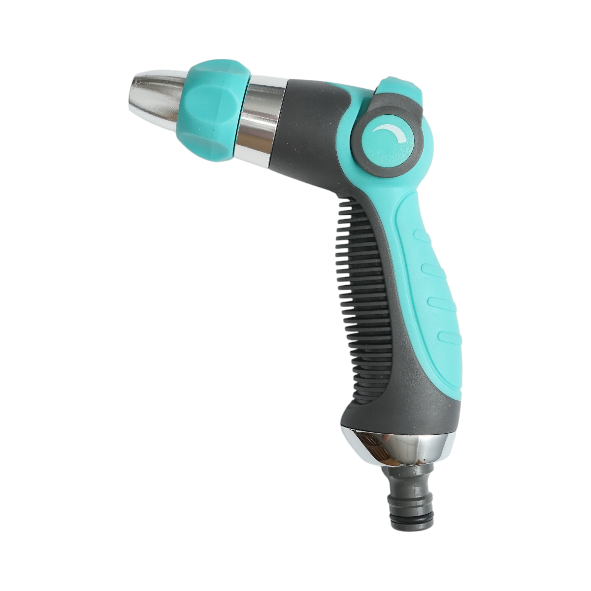 Adjustable jet spray gun for the garden, quick coupling 1/2